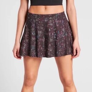 Athleta Match Point Printed Skort Size S